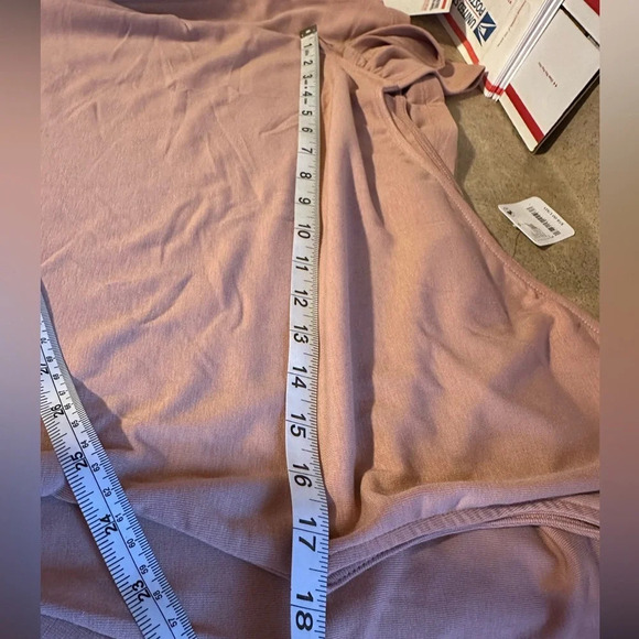 HOST PICK 🎉Free People Beach NWT Cora Mini Dress Tuscany sz L 18” P2P stretchy - Picture 7 of 7